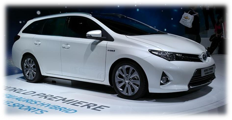 L’Auris Touring Sports, break et hybride.
