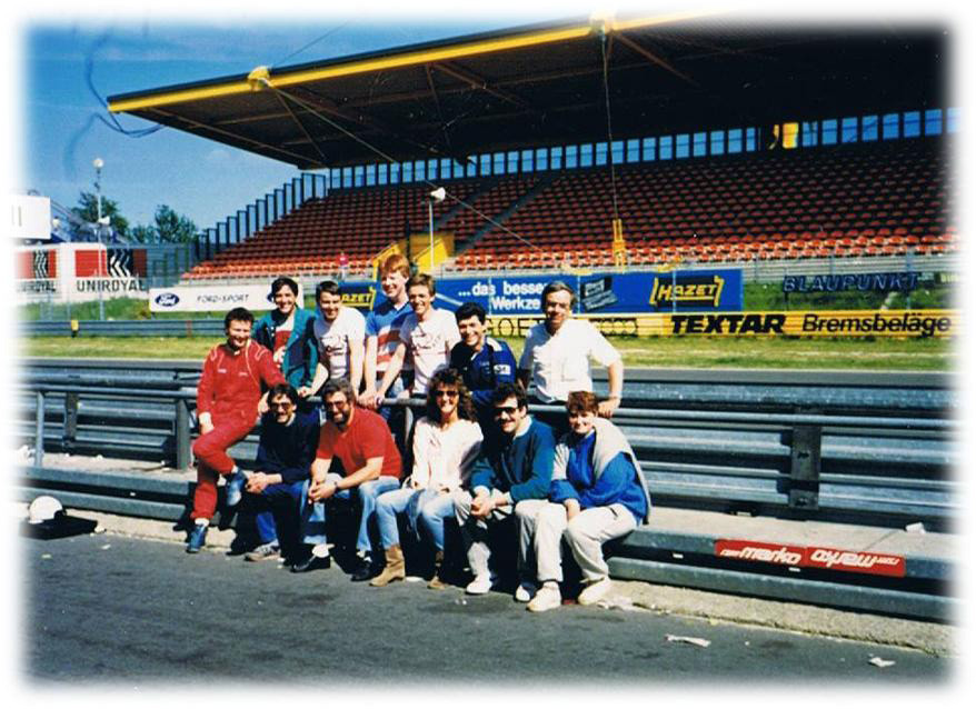 L’équipe Nachsem aux 24 Heures de Nurburgring.